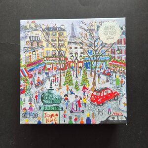 1000 Piece "Christmas in Paris" Foil Jigsaw Puzzle